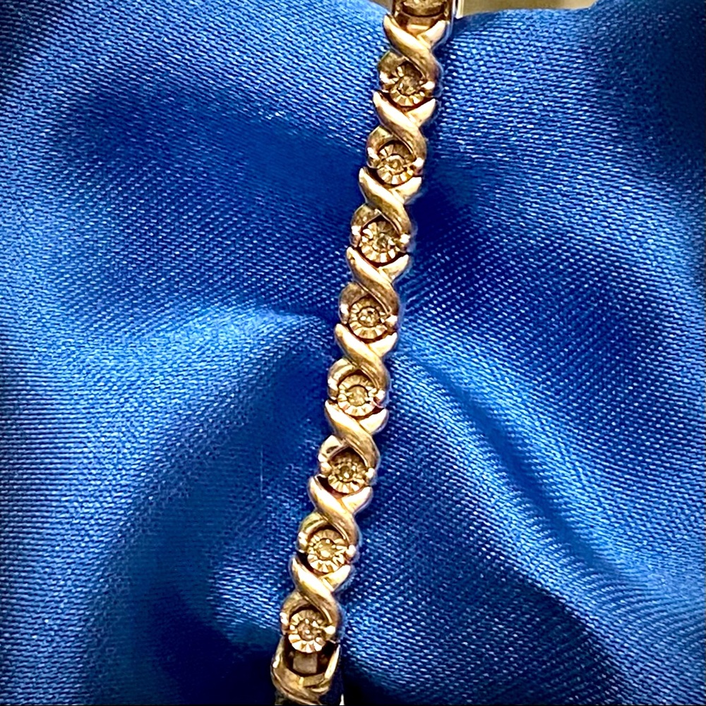 Tennis Bracelet With Round-cut Diamonds